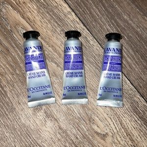 L’Occitane mini lavender hand creams (3)